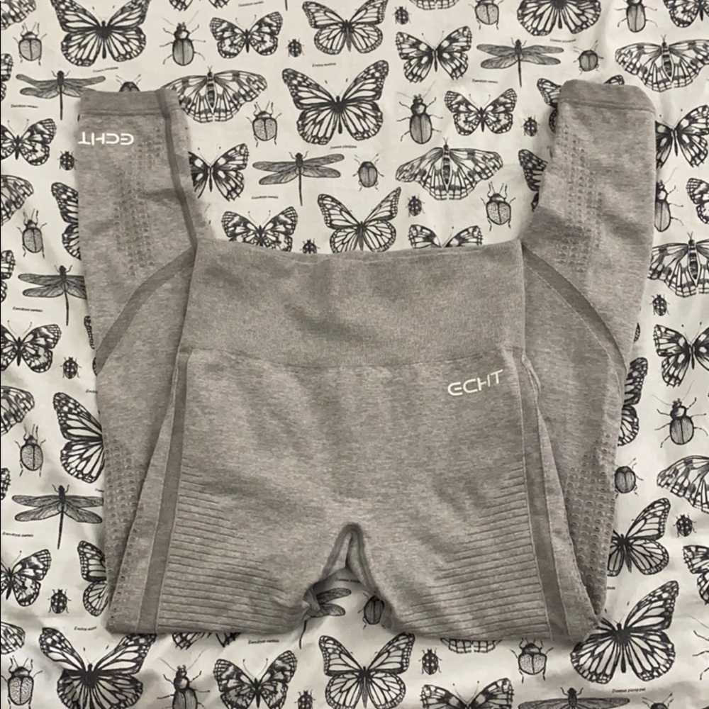 ECHT Apparel Arise Leggings Size S in Light Grey